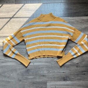 Arizona Jean Company Mustard Ribbed Turtleneck